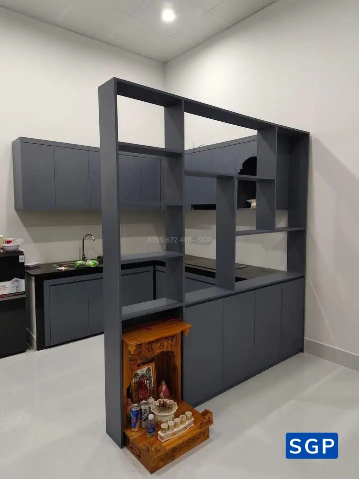 mẫu tủ bếp
