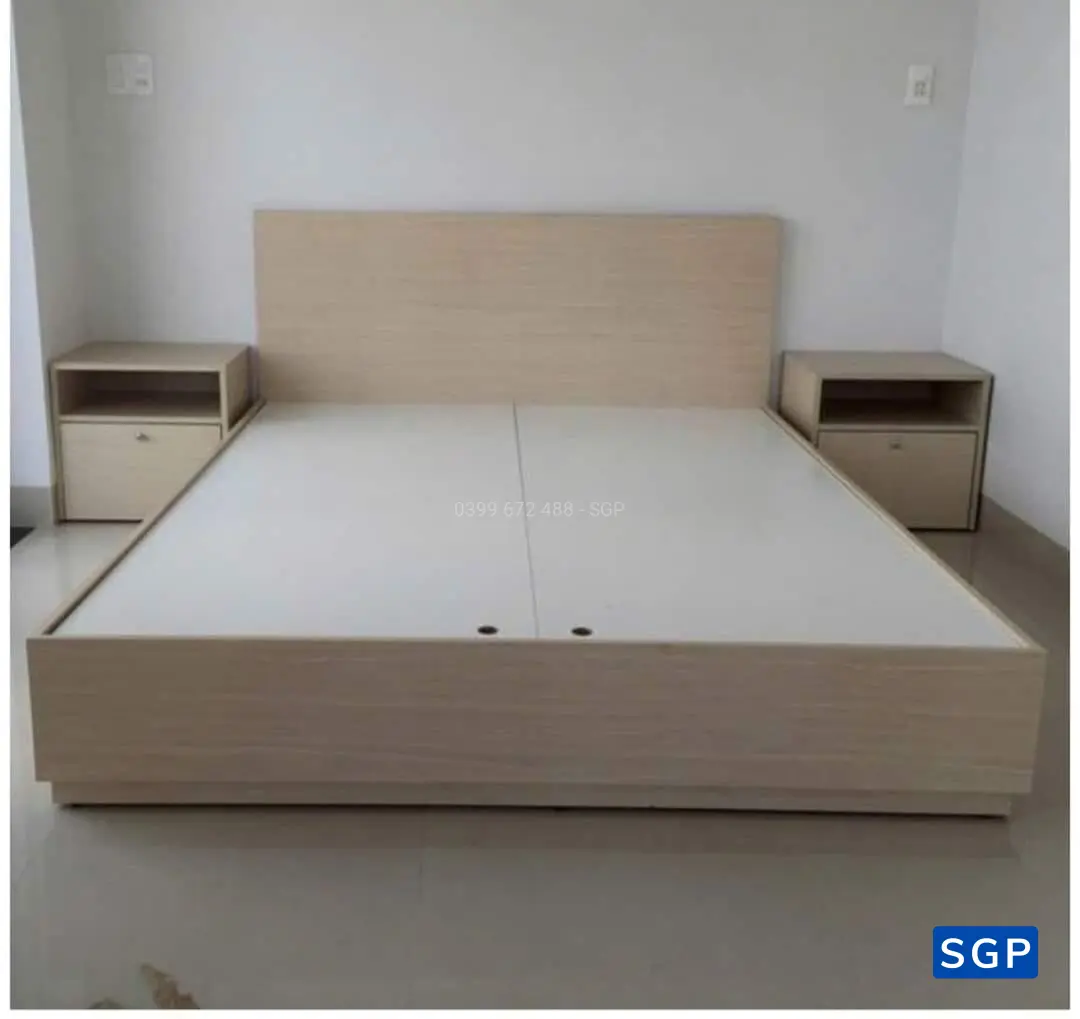 giường mdf