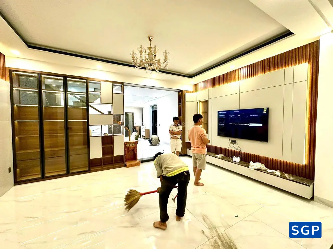 Hoàn thiện nội thất nguyên căn cho Anh Chị khách Hiệp Phước