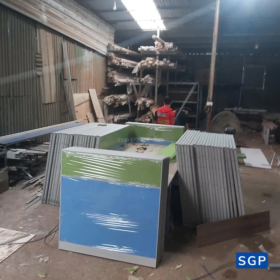 vách ngăn nỉ 2 múi 