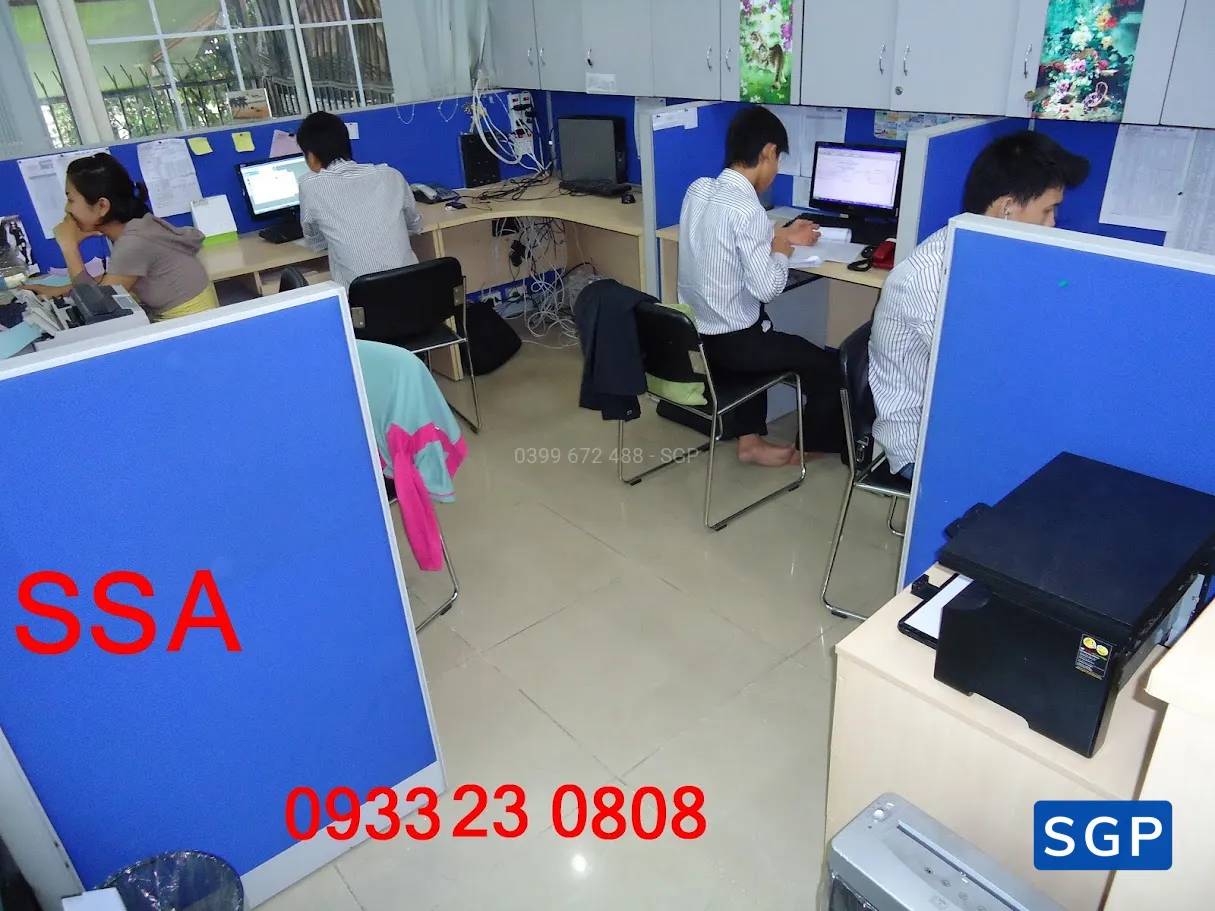 lắp đặt vách ngăn nỉ cho văn phòng