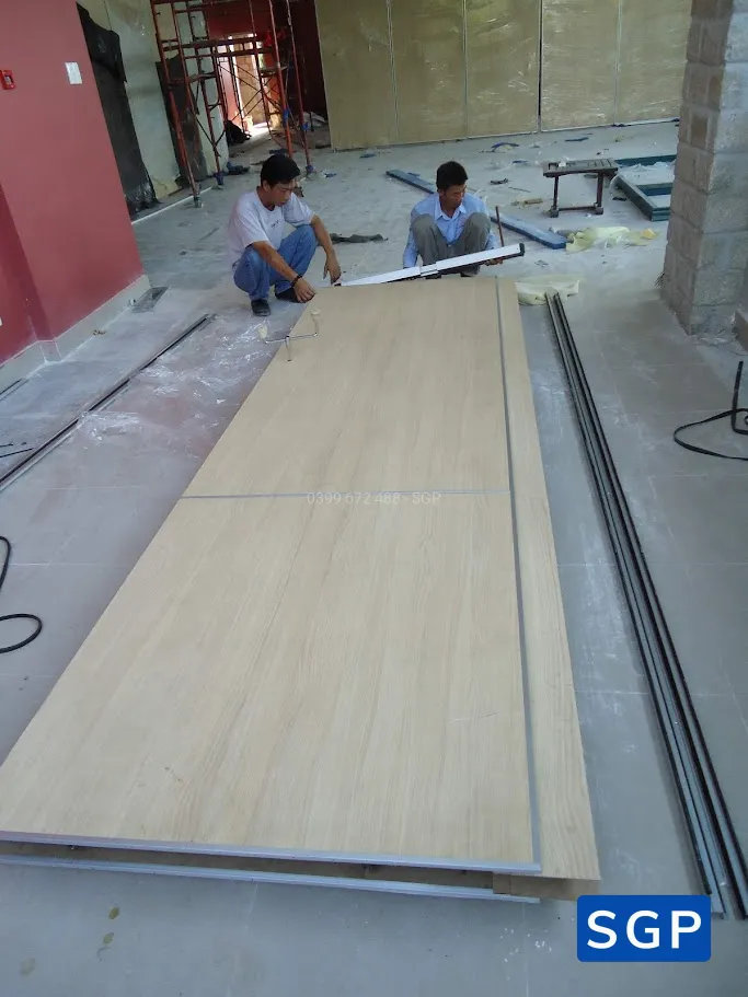 Sản xuất và lắp đặt vách di động cho công trình mũi né