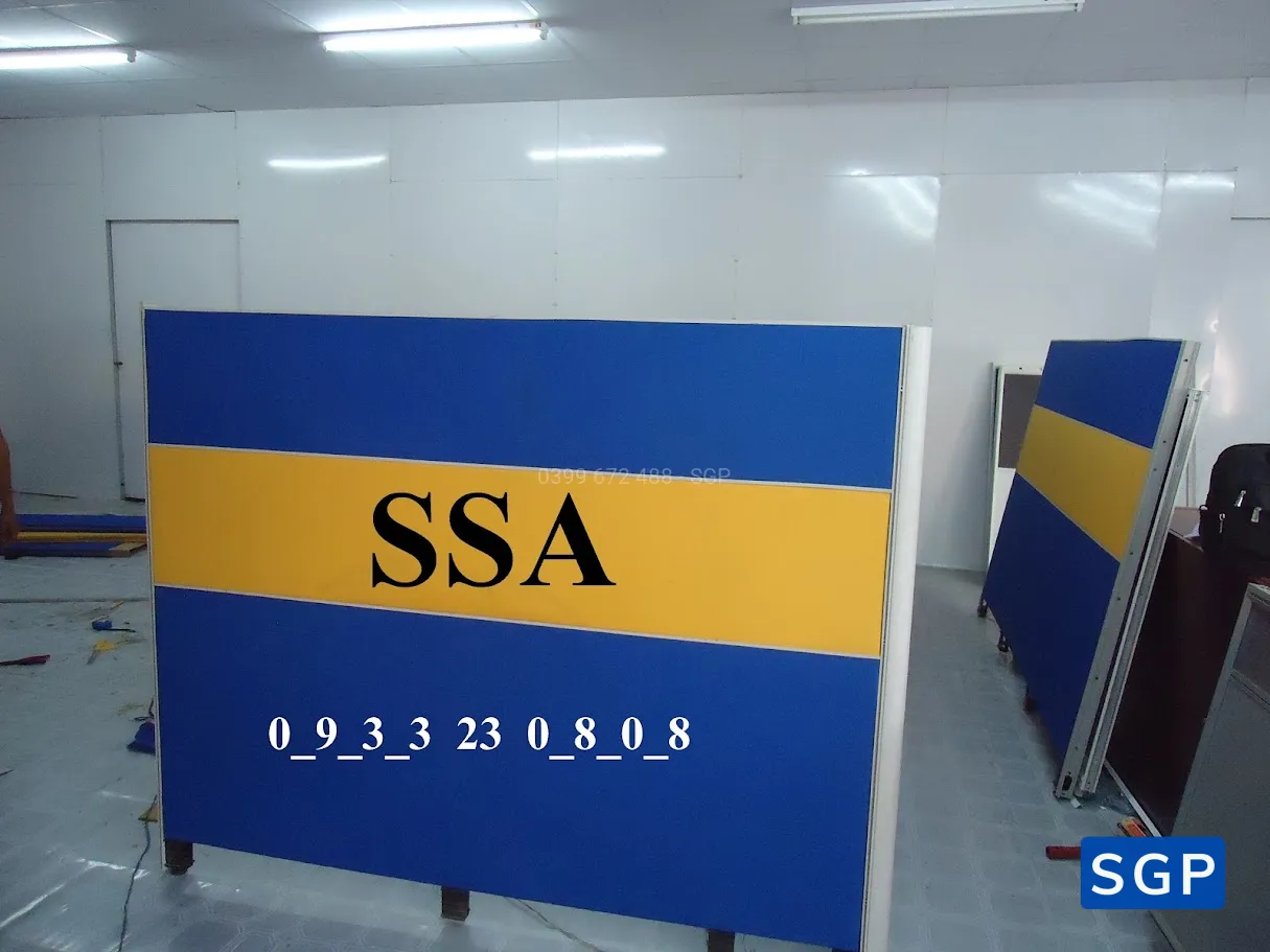 Sản xuất và lắp đặt vách nỉ 3 múi