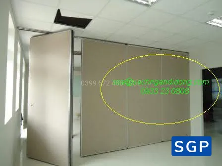 Sản xuất và lắp đặt vách di động