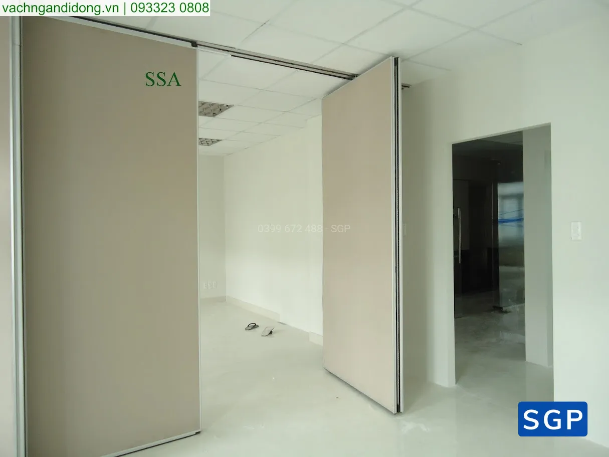 Sản xuất và lắp đặt vách di động