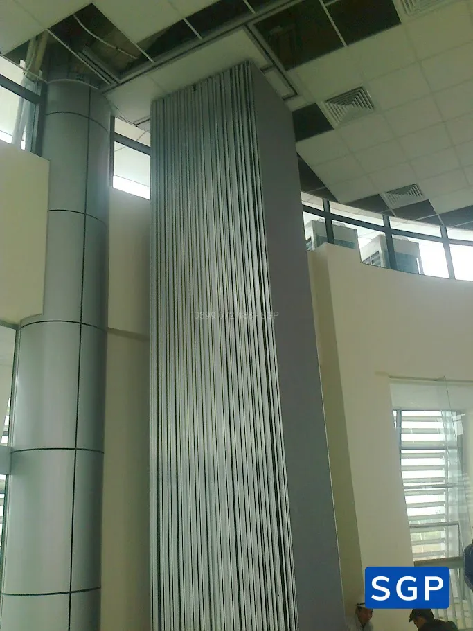 Sản xuất và lắp đặt vách di động - trung tâm việc làm miền bắc