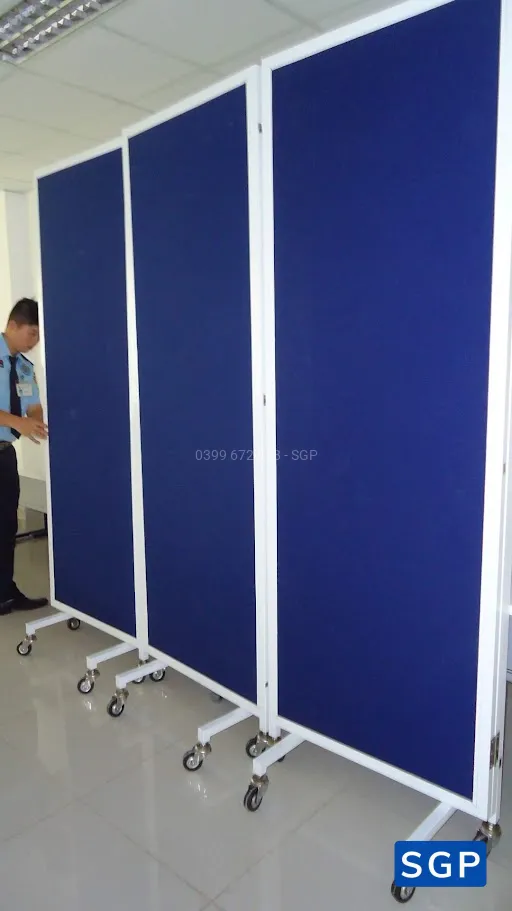 Sản xuất và lắp đặt vách di động