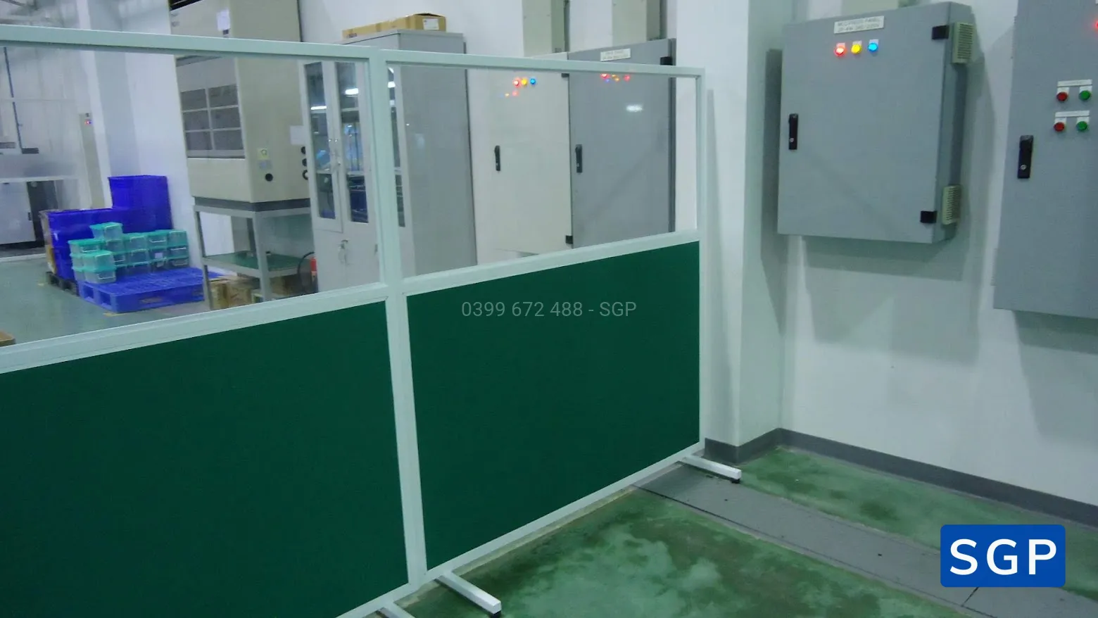 Sản xuất và lắp đặt vách di động