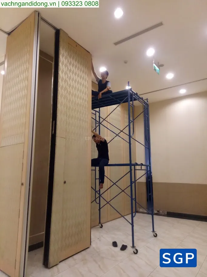 sữa vách di động cho trung tâm hội nghị tại Bình Dương