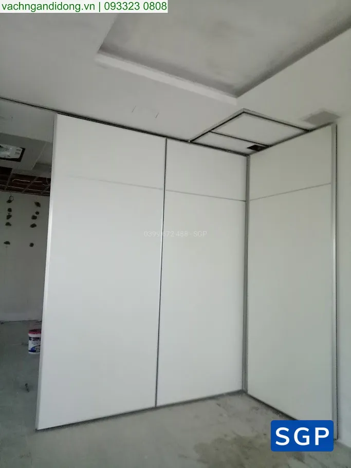 Sản xuất và lắp đặt vách di động công trình Đồng Tháp