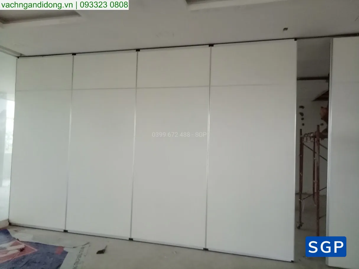 Sản xuất và lắp đặt vách di động công trình Đồng Tháp
