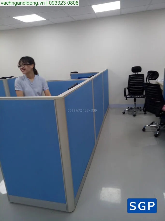 Sản xuất và lắp đặt vách nỉ