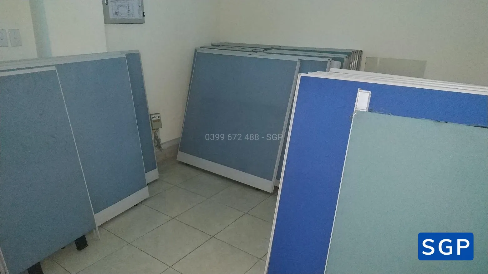bọc lại vách ngăn nỉ cho công ty VNPT