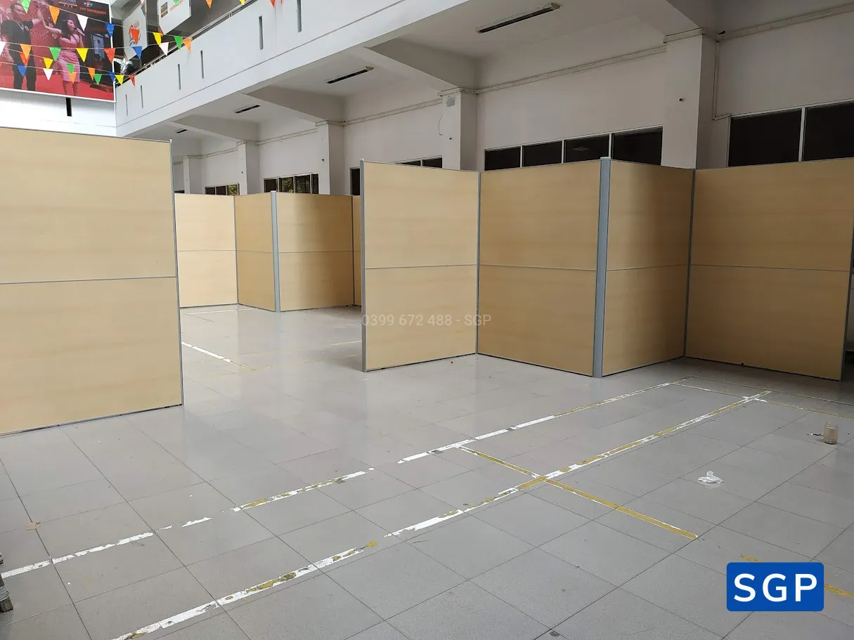 Vách ngăn triễn lãm tại trường FPT - 7