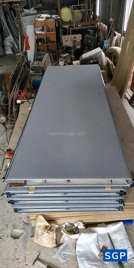vách di động bọc nỉ cho công ty bảo hiểm