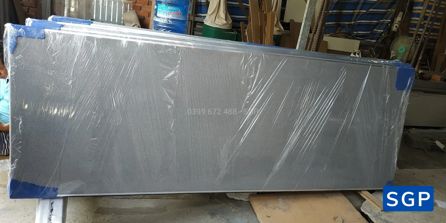 vách di động bọc nỉ cho công ty bảo hiểm