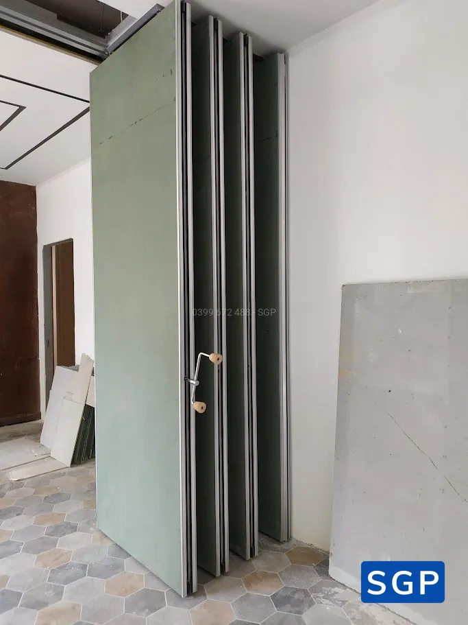 Sản xuất và lắp đặt vách di động cho nhà hàng