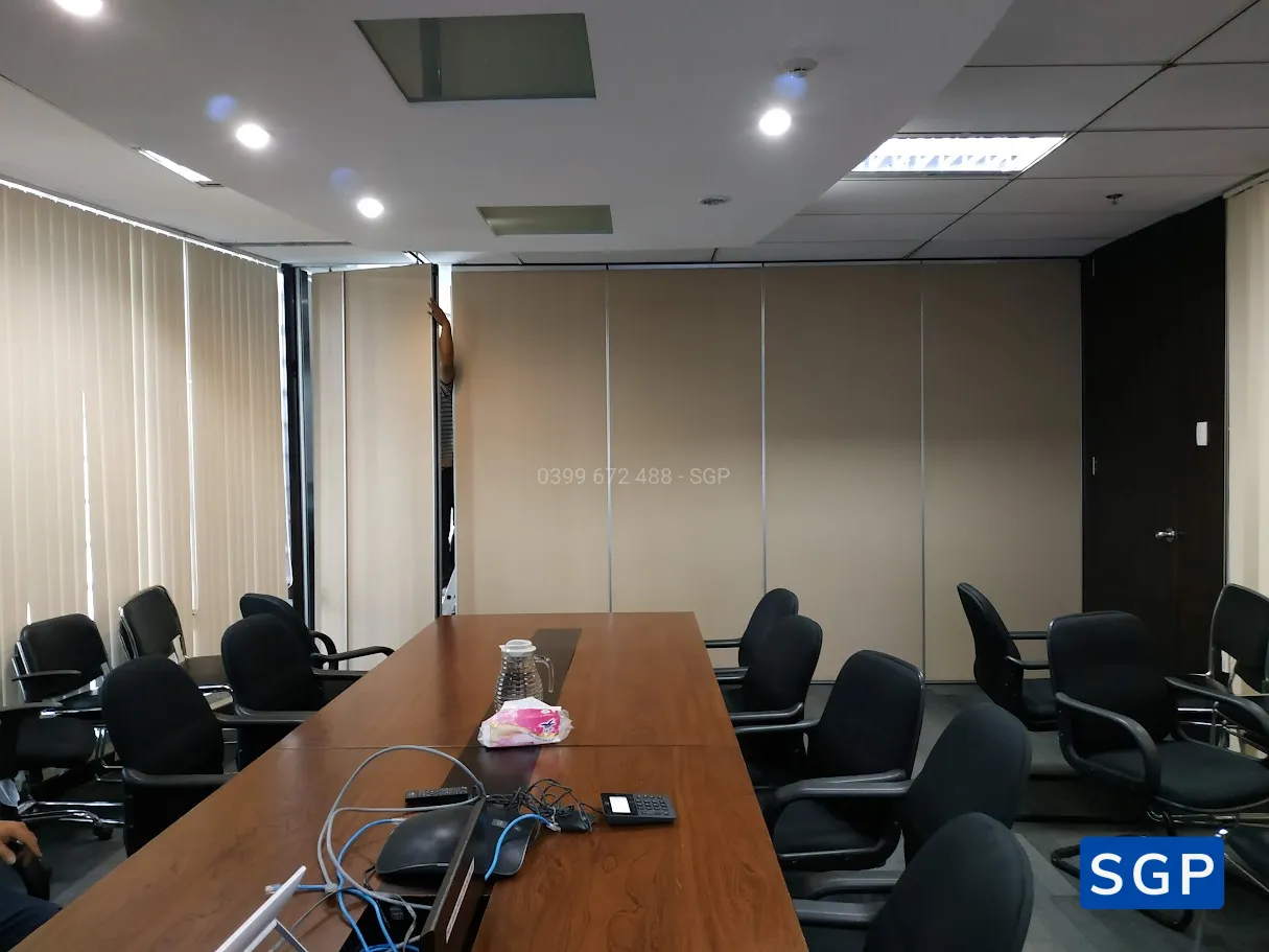 sửa vách ngăn di động