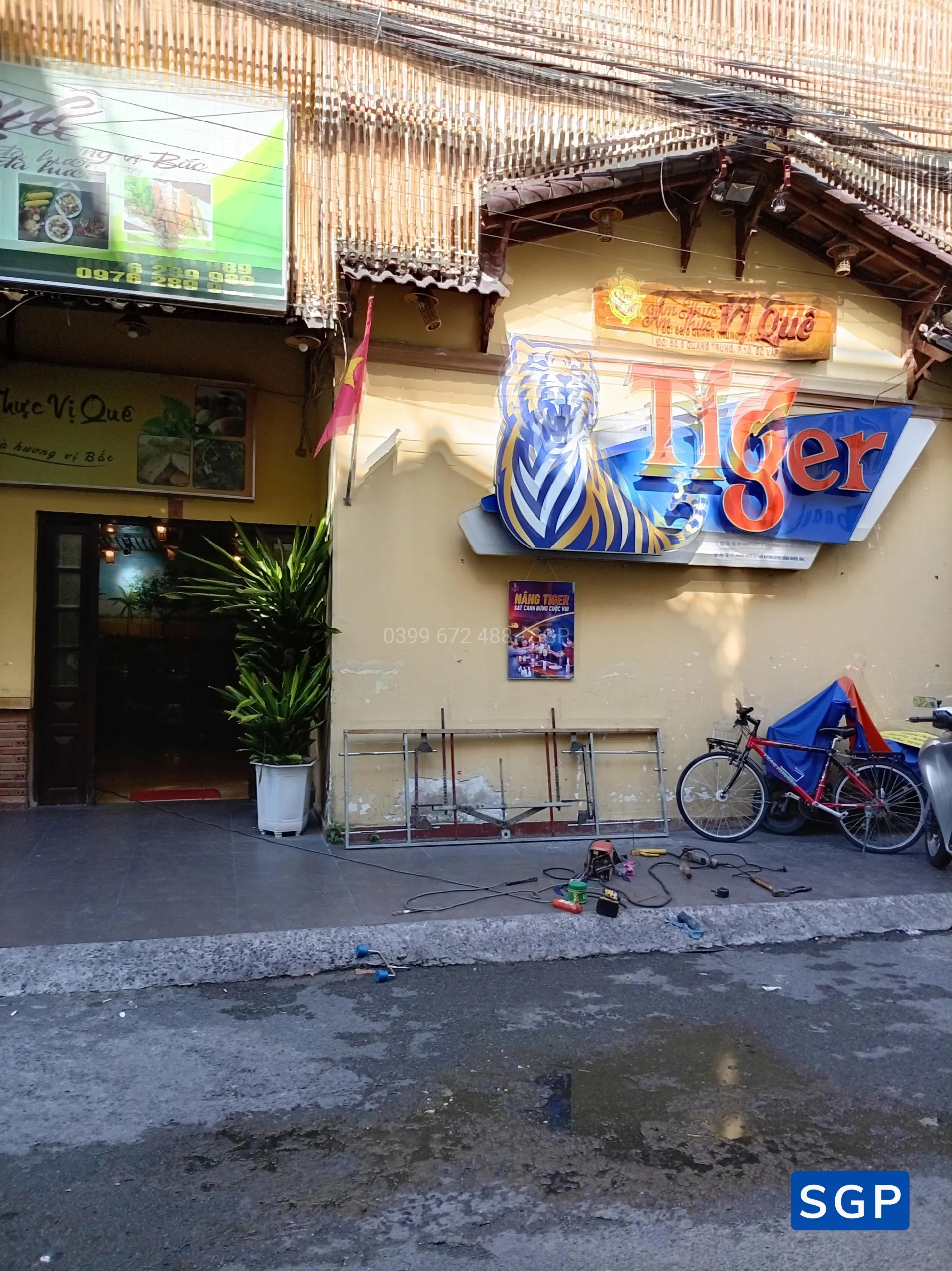 062826 - sữa vách di động tại quang trung gò gấp cho quán ăn 