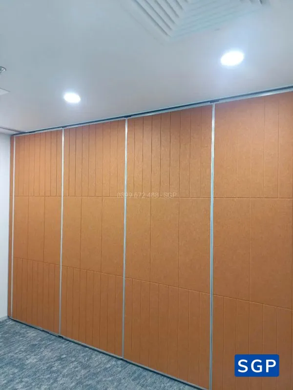 Hoàn thiện vách di động