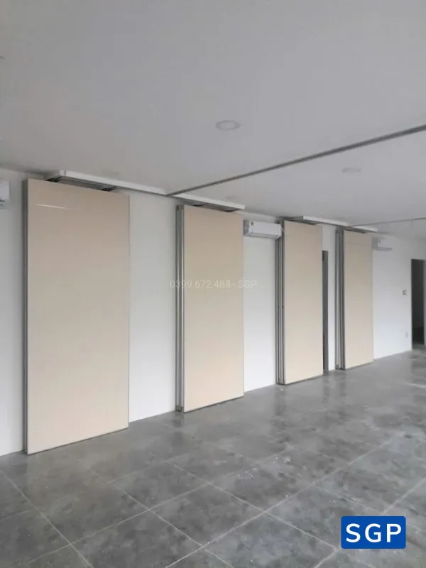 Hoàn thiện vách di động
