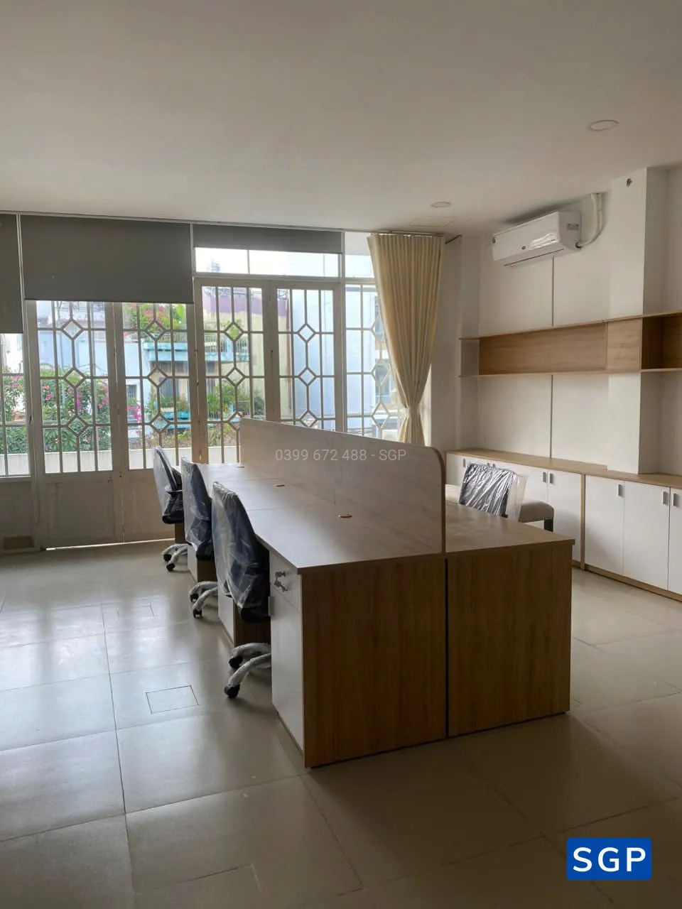 Lắp đặt nội thất văn phòng cho công ty ở tân bình