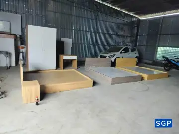 giường mdf