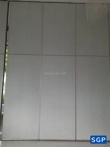 sữa chữa 2 dãy vách ngăn di động cho hàng tiệc cưới