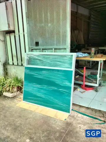 Lắp vách ngăn lửng cho công ty bất động sản ở Hóc Môn