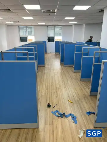 vách nỉ văn phòng