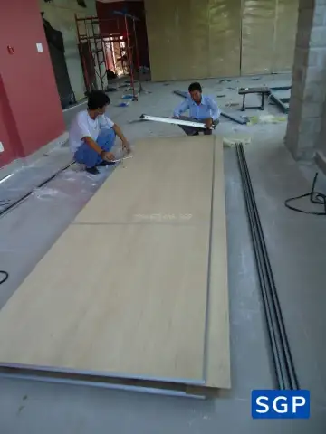 Sản xuất và lắp đặt vách di động cho công trình mũi né