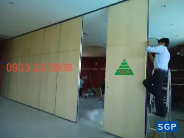 Sản xuất và lắp đặt vách di động cho công trình mũi né