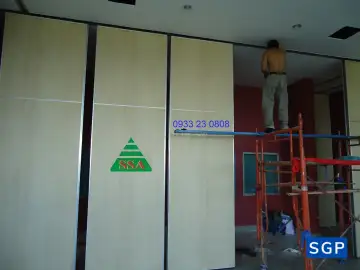 Sản xuất và lắp đặt vách di động cho công trình mũi né