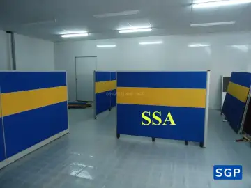 Sản xuất và lắp đặt vách nỉ 3 múi