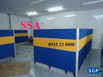 Sản xuất và lắp đặt vách nỉ 3 múi
