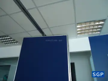 Sản xuất và lắp đặt vách di động cho công ty giày