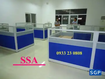 Sản xuất và lắp đặt vách nỉ kính