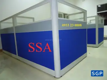 Sản xuất và lắp đặt vách nỉ kính