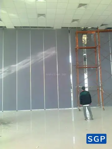 Sản xuất và lắp đặt vách di động - trung tâm việc làm miền bắc