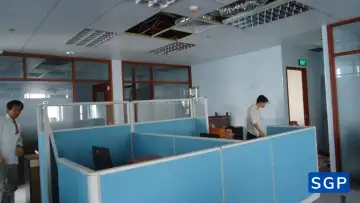 Sản xuất và lắp đặt vách nỉ