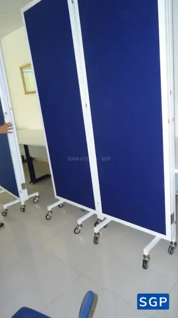 Sản xuất và lắp đặt vách di động