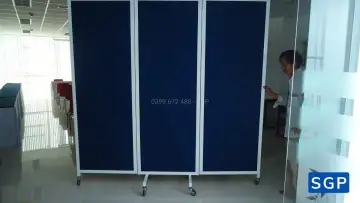 Sản xuất và lắp đặt vách di động