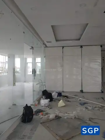Sản xuất và lắp đặt vách di động công trình Đồng Tháp