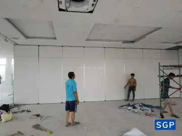 Sản xuất và lắp đặt vách di động công trình Đồng Tháp