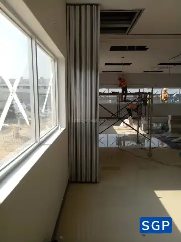 Sản xuất và lắp đặt vách di động cho công ty trong KCN