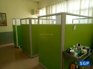 lắp vách nỉ kính cho trường học hàn quốc tại quận 7