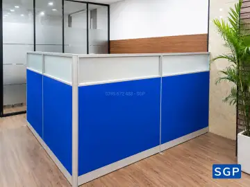 SSA lắp đặt vách ngăn nỉ kính 
