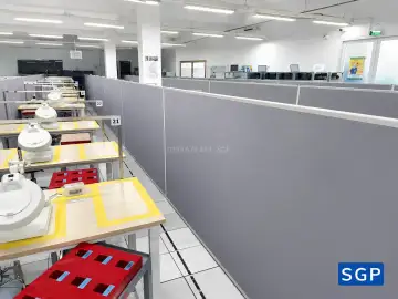 Hoàn thiện vách ngăn nỉ cho công ty may