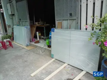 063026 - Sản xuất vách lắp đặt vách ngăn có bánh xe