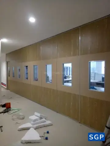 Hoàn thiện vách di động